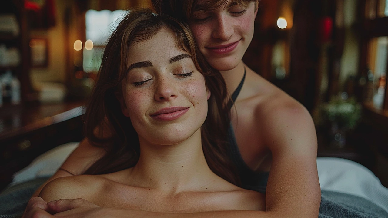 Proč je masáž s líbáním tak oblíbená? Tajemství za populární terapií