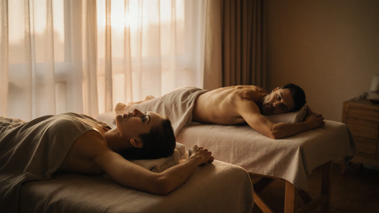 Společné prožitky při párové masáži: Jak propojení těl zlepšuje vztah