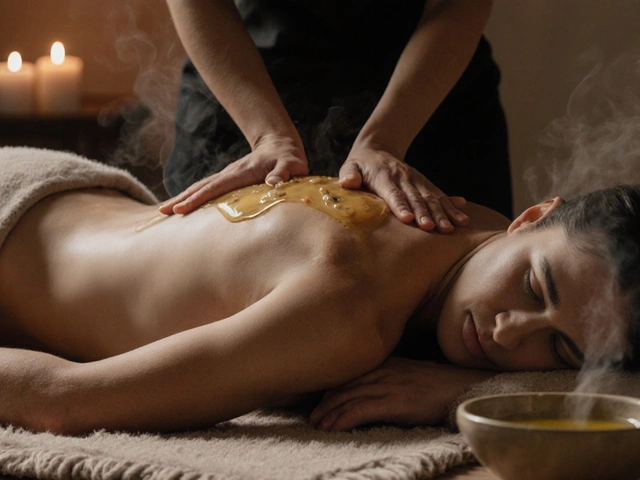 Techniky pro vedení energie stranami těla v tantrické masáži