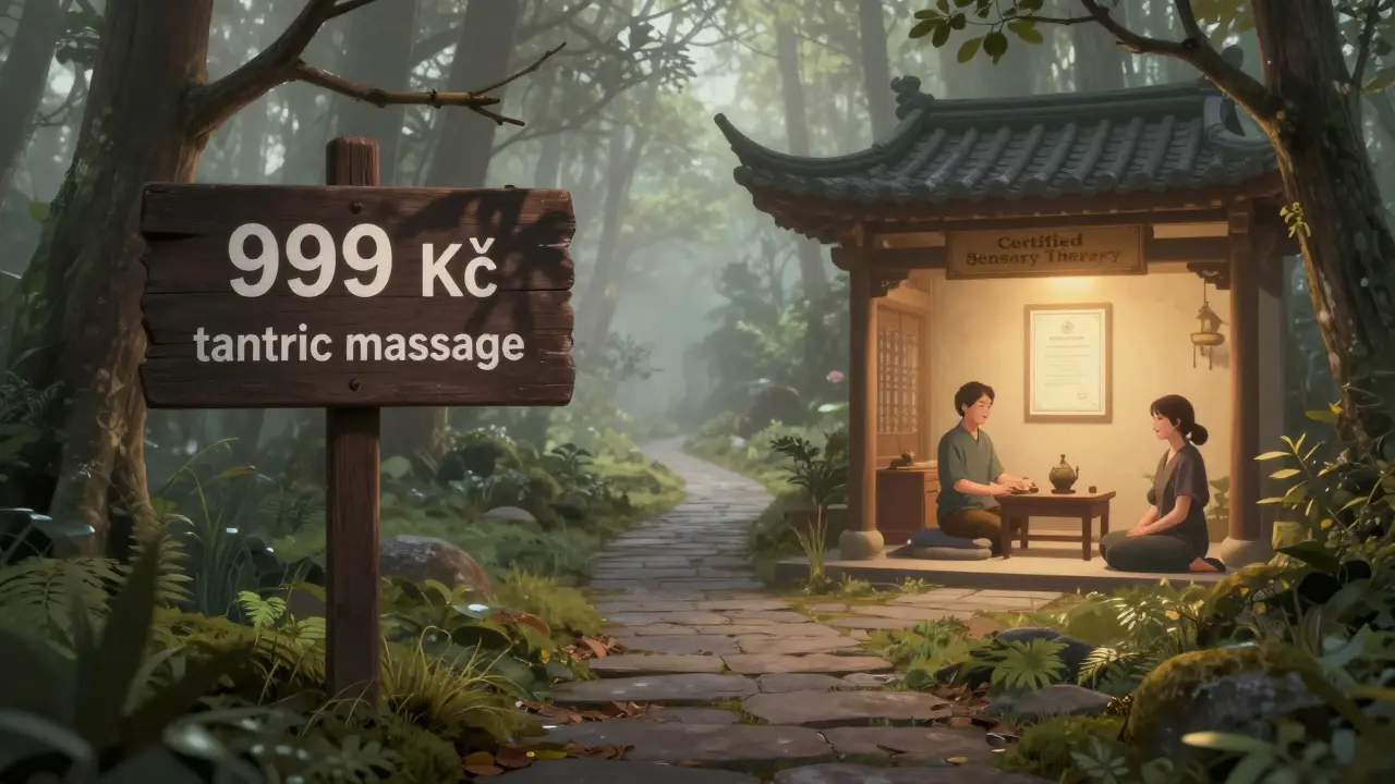 Cesta mezi nelegální a legální tantrickou masáží: jedna v temnotě, druhá v jasné, důvěryhodné atmosféře.