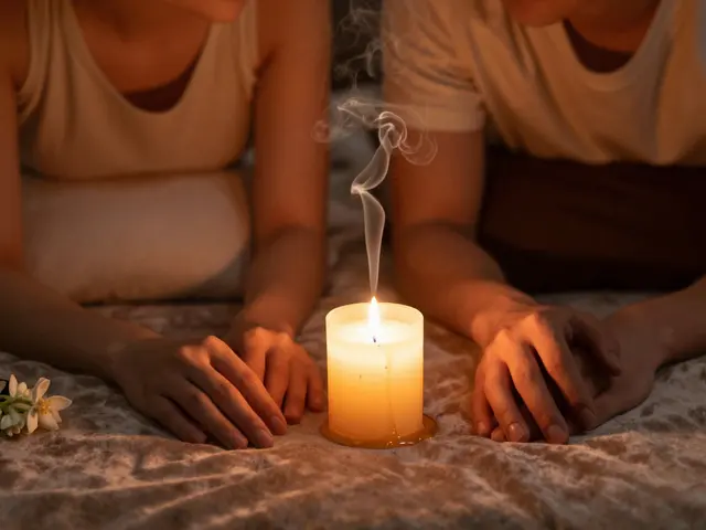 Masážní svíčky pro tantrickou atmosféru: Druhy, vůně a jak je správně používat